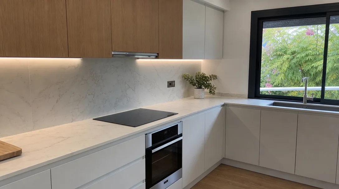 Cocina renovada de arriba abajo en Sant Boi